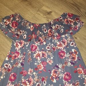 Off the shoulder shirt